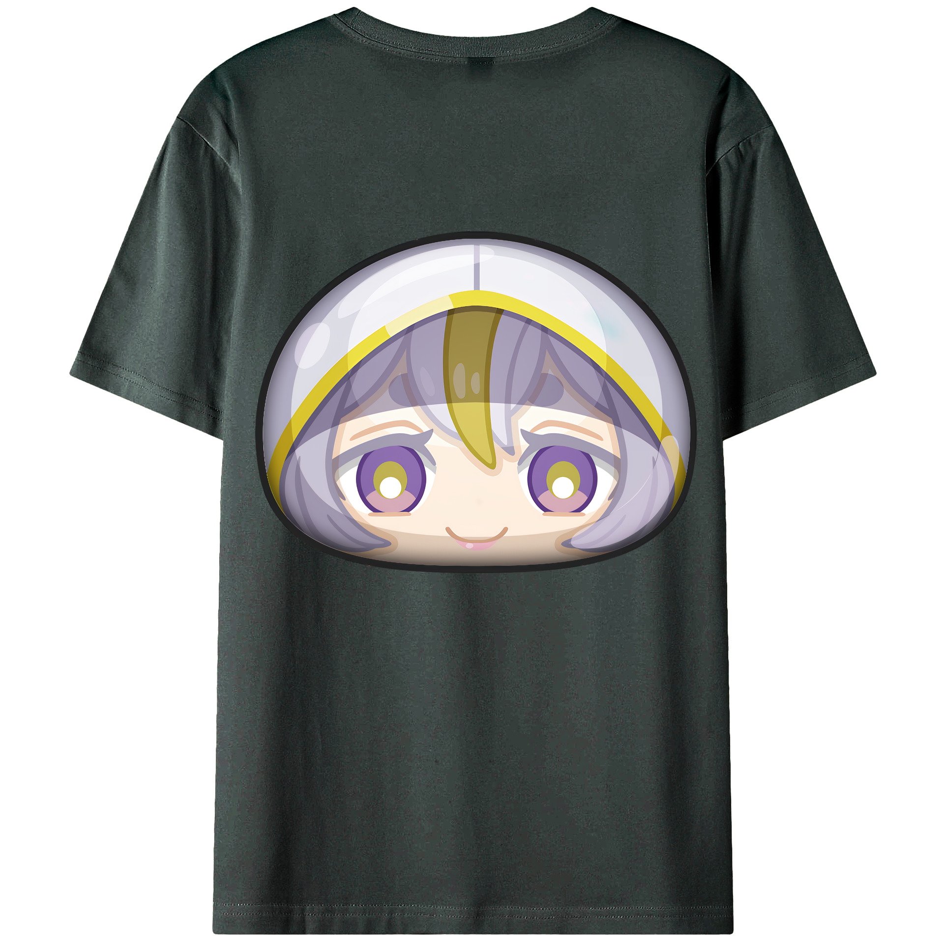 （画像用） 妖怪ウォッチ Yo-kai Watch 綿100％ メンズ半袖Tシャツ（バックプリント） 通気性